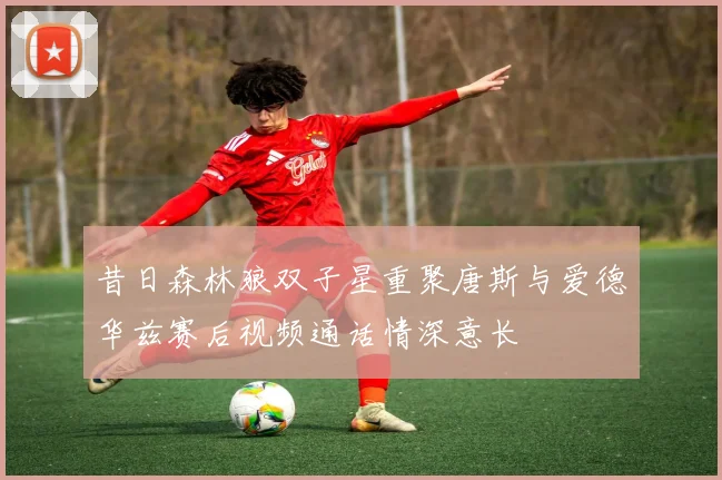 昔日森林狼双子星重聚唐斯与爱德华兹赛后视频通话情深意长